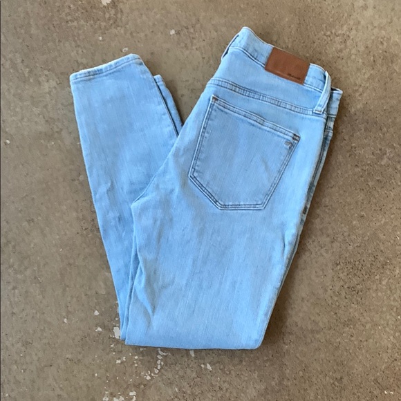 Madewell 9” High-Rise Skinny Button Fly Jeans Size 28 - Picture 1 of 10